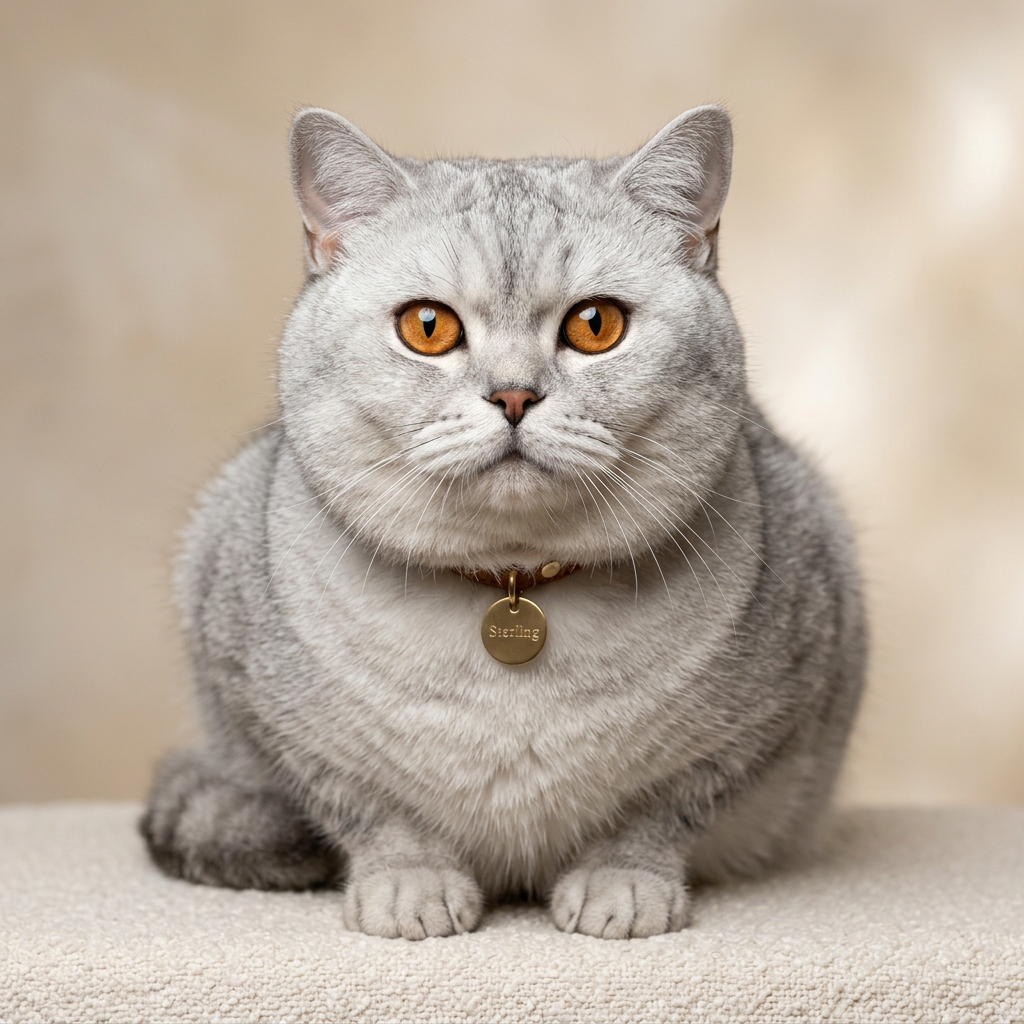 Silver British Shorthair Aurora